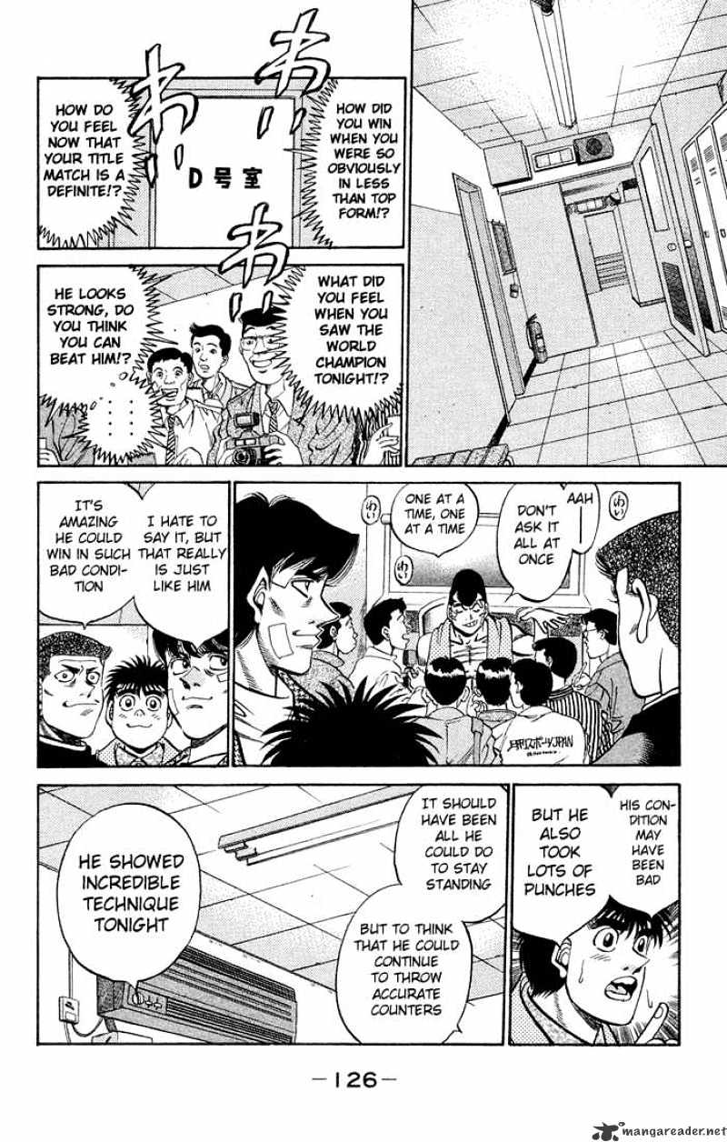 Hajime no Ippo: Fighting Spirit, Chapter 368 image 05